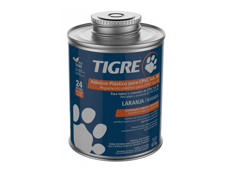 Adesivo para CPVC na cor Laranja - Tigre