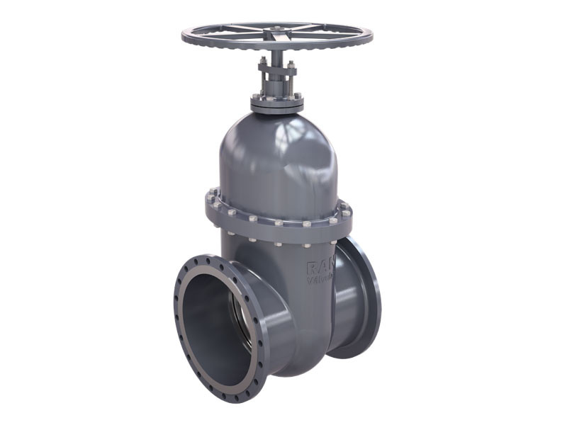 VÁLVULA GAVETA HASTE FIXA COM FLANGES – MO