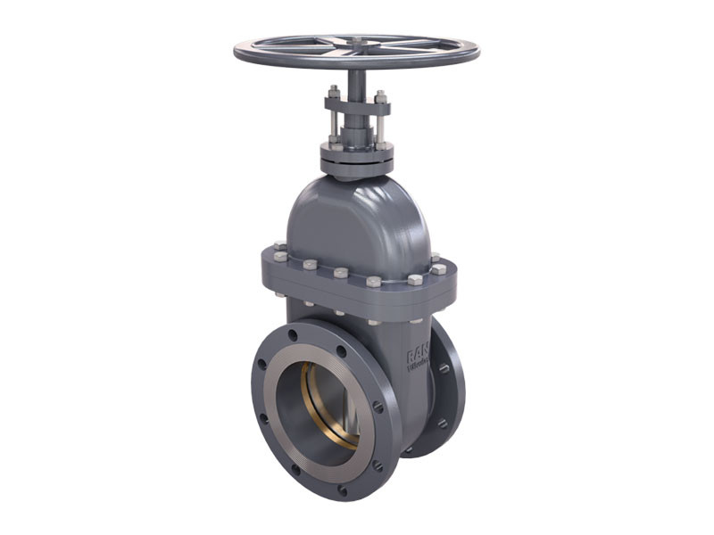 VÁLVULA GAVETA HASTE FIXA COM FLANGES – MC